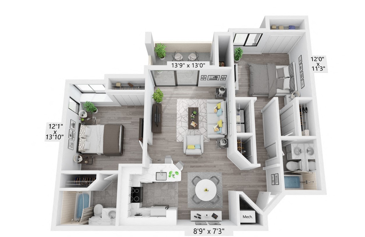 832 NW 86th Avenue 1-2 Beds Apartment for Rent - Photo Gallery 23